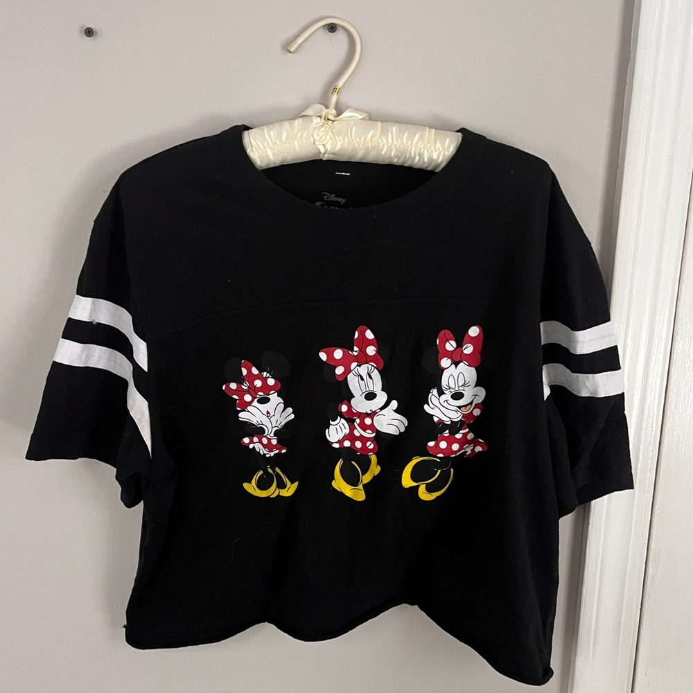Minnie Mouse Crop Top T-Shirt
